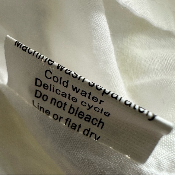 Hiho Tortola BVI Linen Striped Lowback Sleeveless Dress Large Coastal - Picture 11 of 12